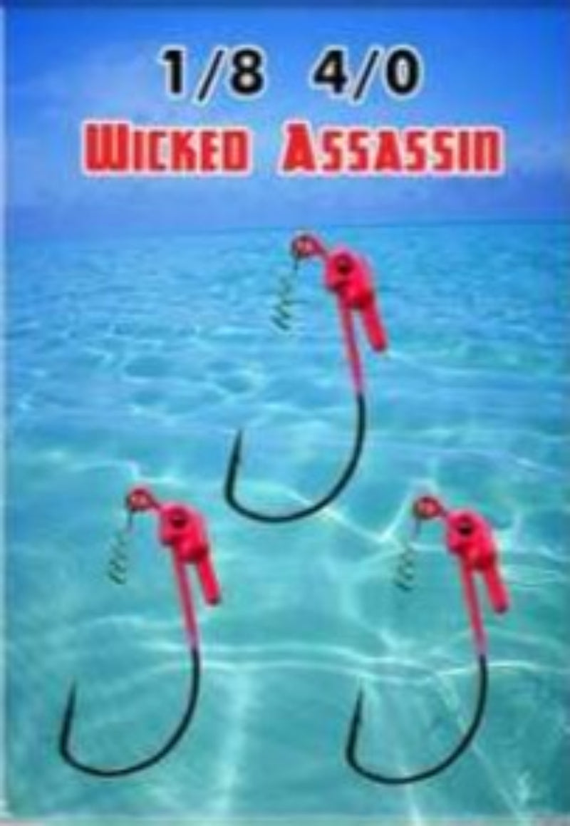 1/8oz Weedless Jig Heads